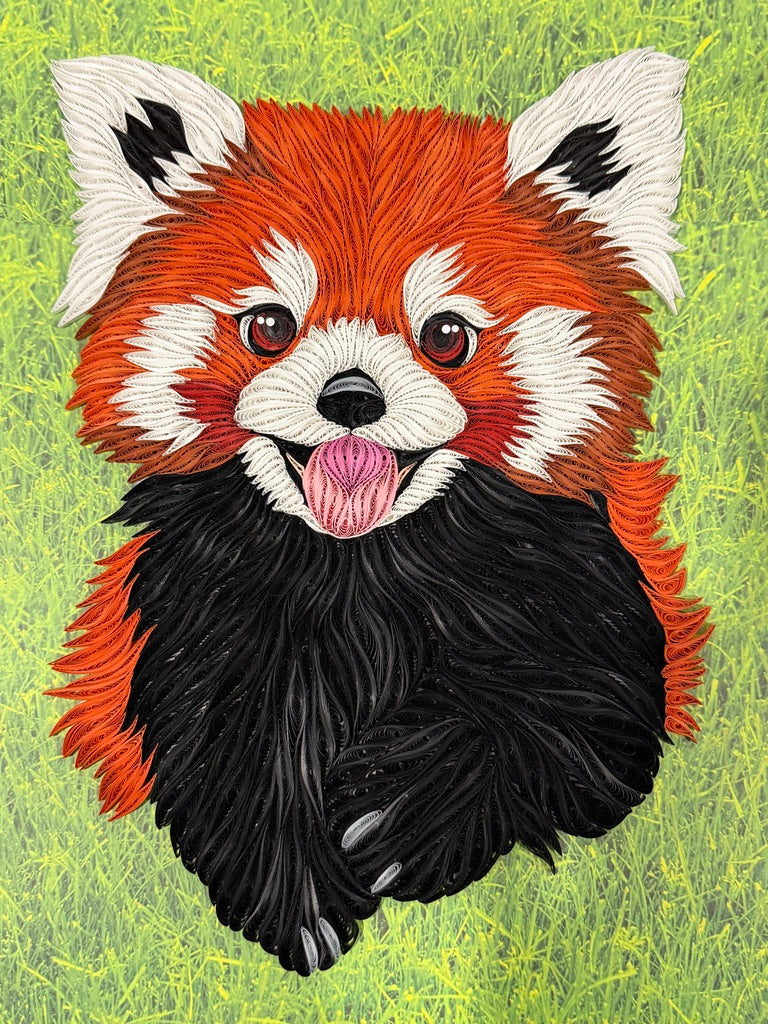 Happy, the red panda