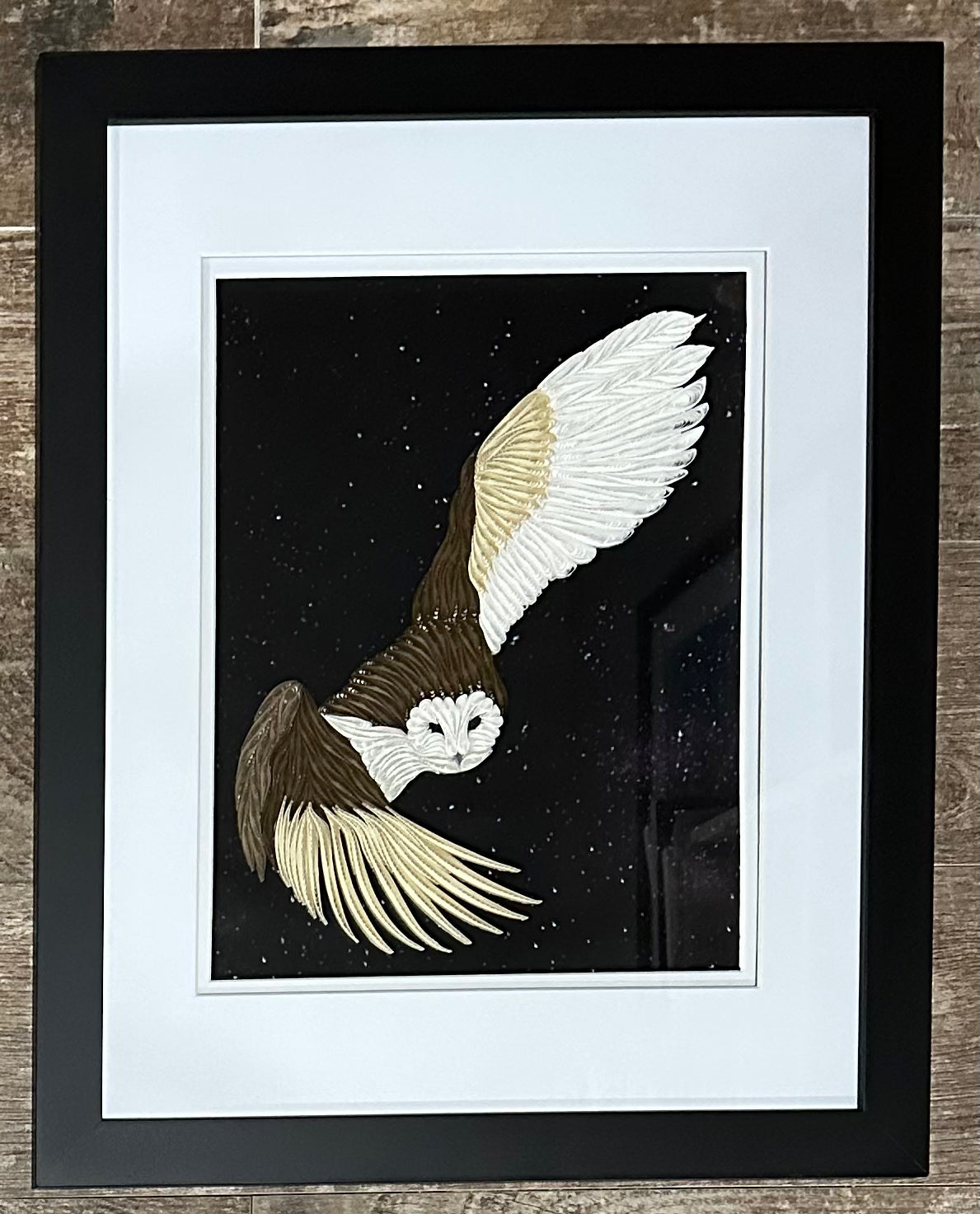 Owl In Flight