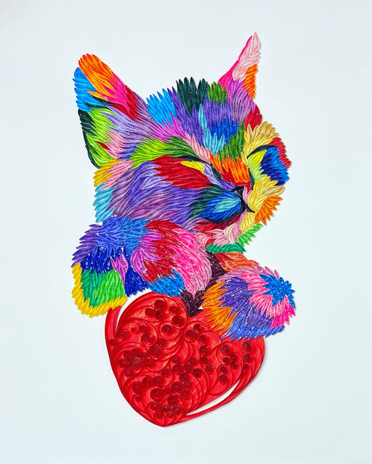 Rainbow cat